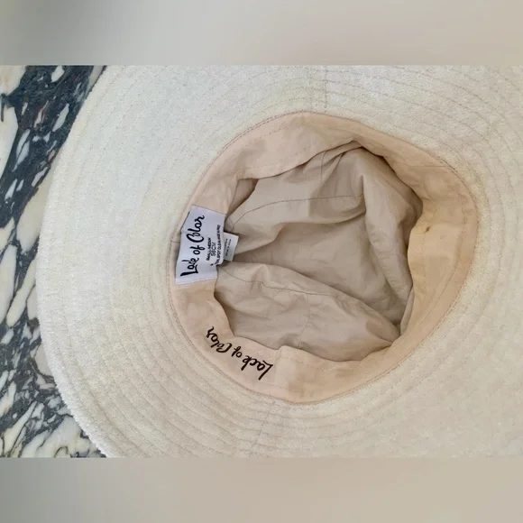 Lack of Color Wave Bucket Hat in Beige Terry size S/M - Picture 5 of 6